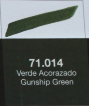 Model Air 71.014 gunship green 17 ml (g.P.1L=164,71€)